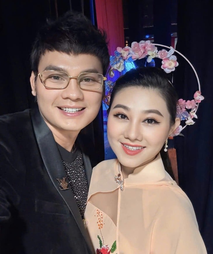 Que Tran reminisces about the time she performed with Kim Tieu Long - Photo 1.