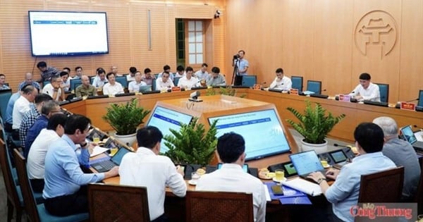 Het ministerie van Industrie en Handel en Hanoi werken samen aan de planning en waarborging van de e