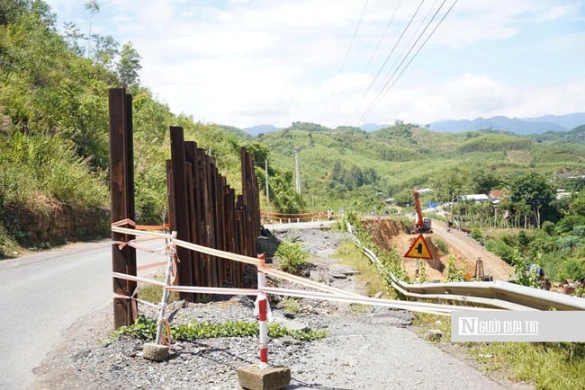 The situation is chaotic with the handling of landslides on the Khanh Le pass connecting Nha Trang and Da Lat - Photo 6.