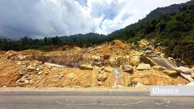 The situation is chaotic with the handling of landslides on the Khanh Le pass connecting Nha Trang and Da Lat - Photo 10.