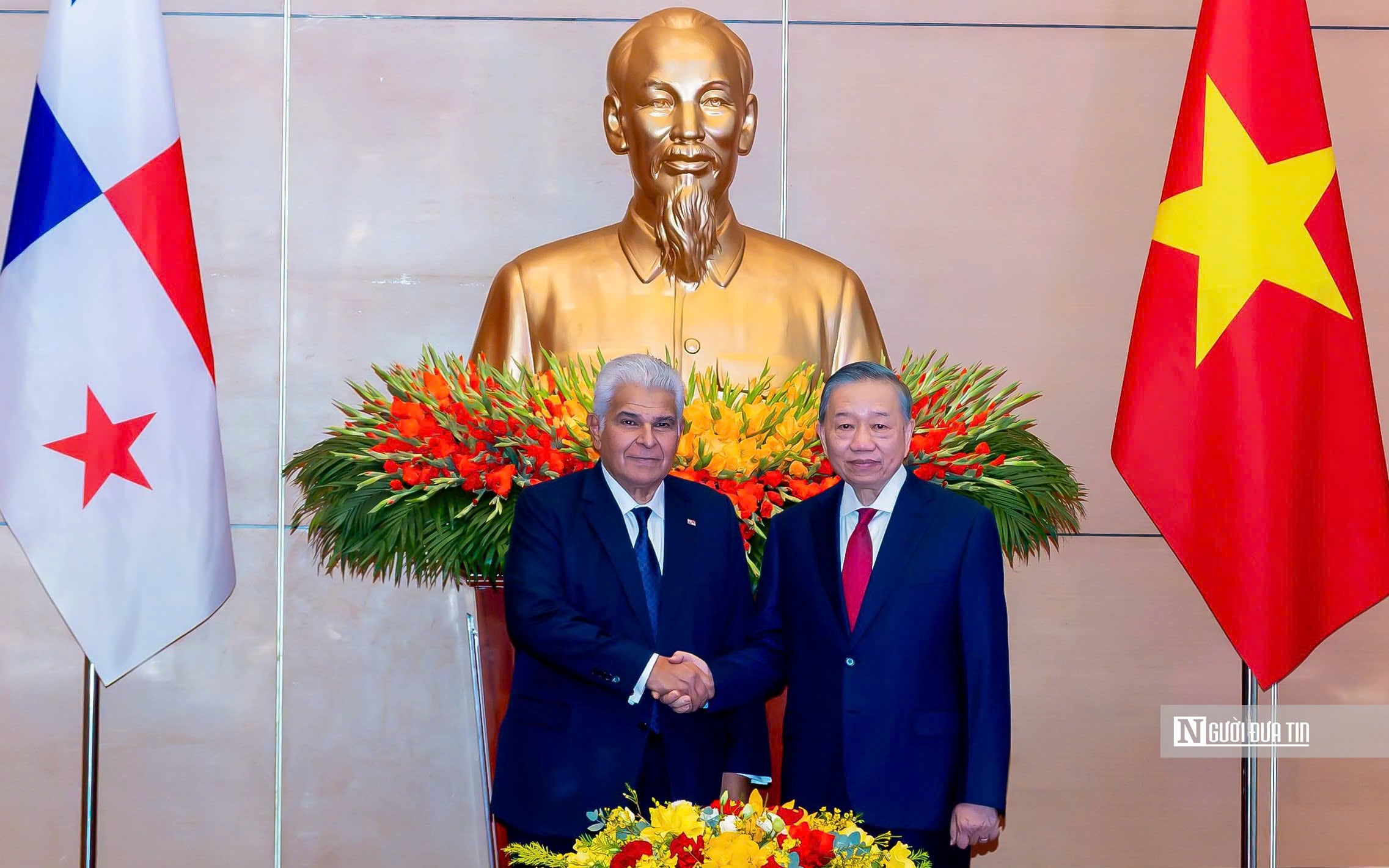 General Secretary and President To Lam holds talks with the President of Panama, promoting deeper relations - Photo 1.