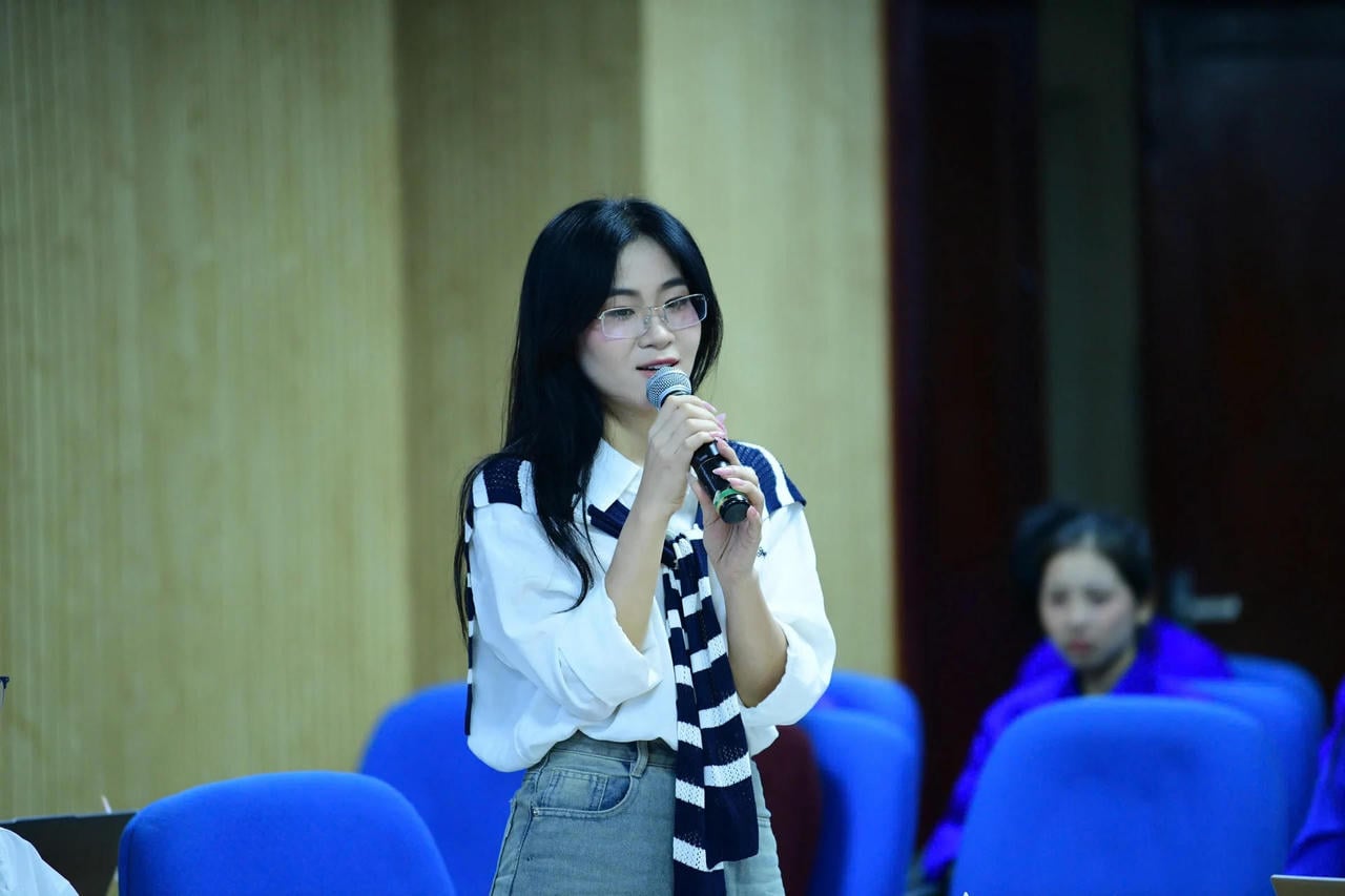 Ca sỹ Hà Myo tại chương trình. (Ảnh: X.T)