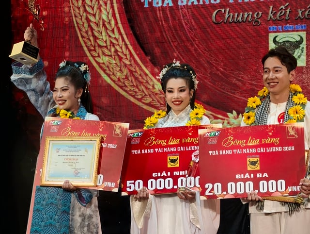 Nguyen Thi Hong Toan ganha o prêmio 'Espiga de Arroz Dourada' - Foto 1.