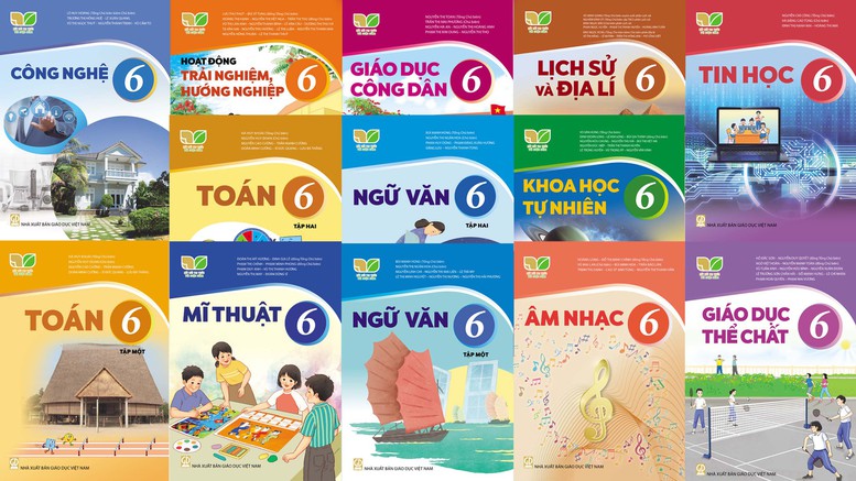 Knižní série „Propojování znalostí se životem“ vydaná nakladatelstvím Vietnam Education Publishing House bude od školního roku 2026–2027 používána v celé zemi.