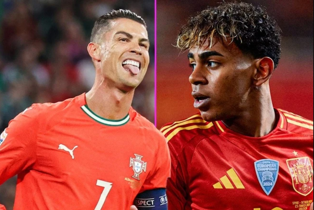 Lamine Yamal responds sharply when compared to Cristiano Ronaldo.