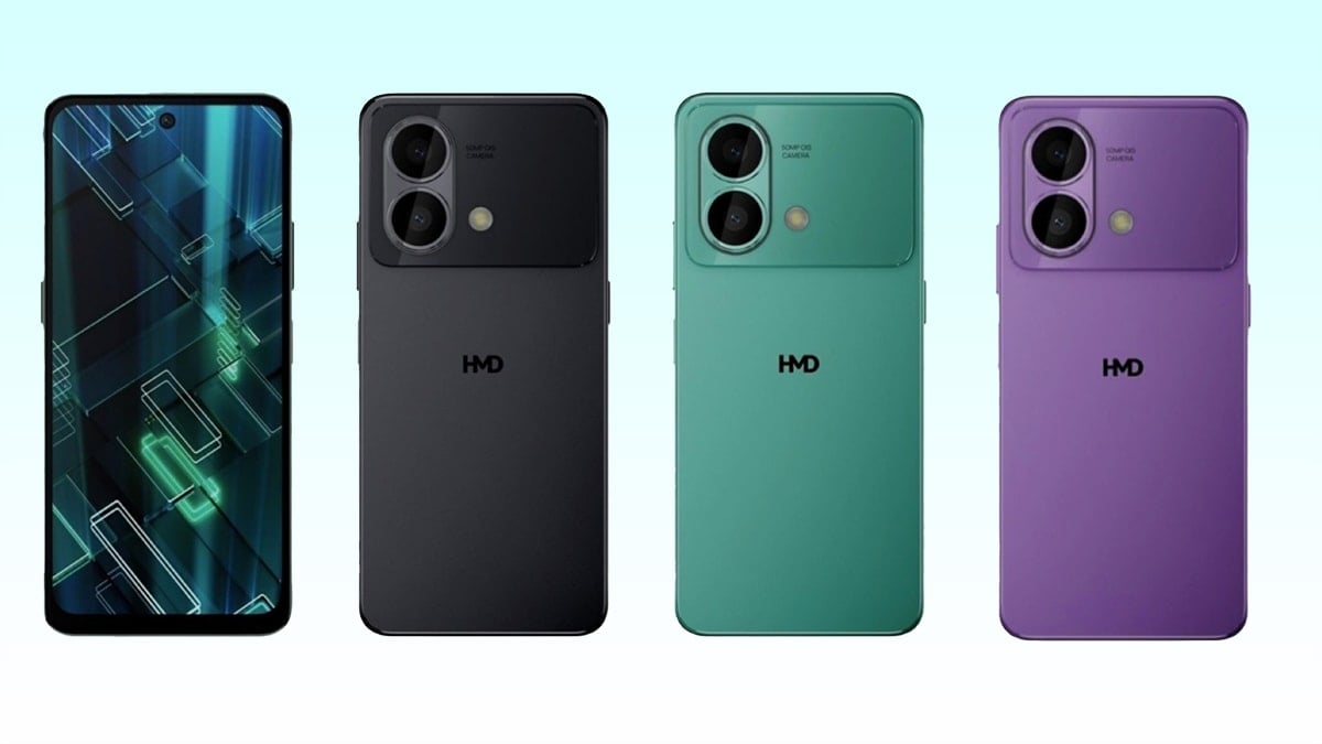 Il design previsto per l'HMD Pulse 2 Pro presenta diverse colorazioni accattivanti.