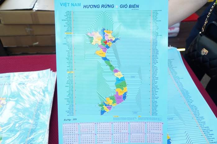 Độc đáo Lịch bản đồ du lịch Việt Nam 2026 - Ảnh 15.