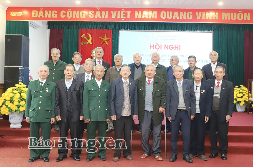 Ra mắt Ban Chấp hành Hội CSCMBĐBTĐ tỉnh Hưng Yên nhiệm kỳ 2023 -2028.