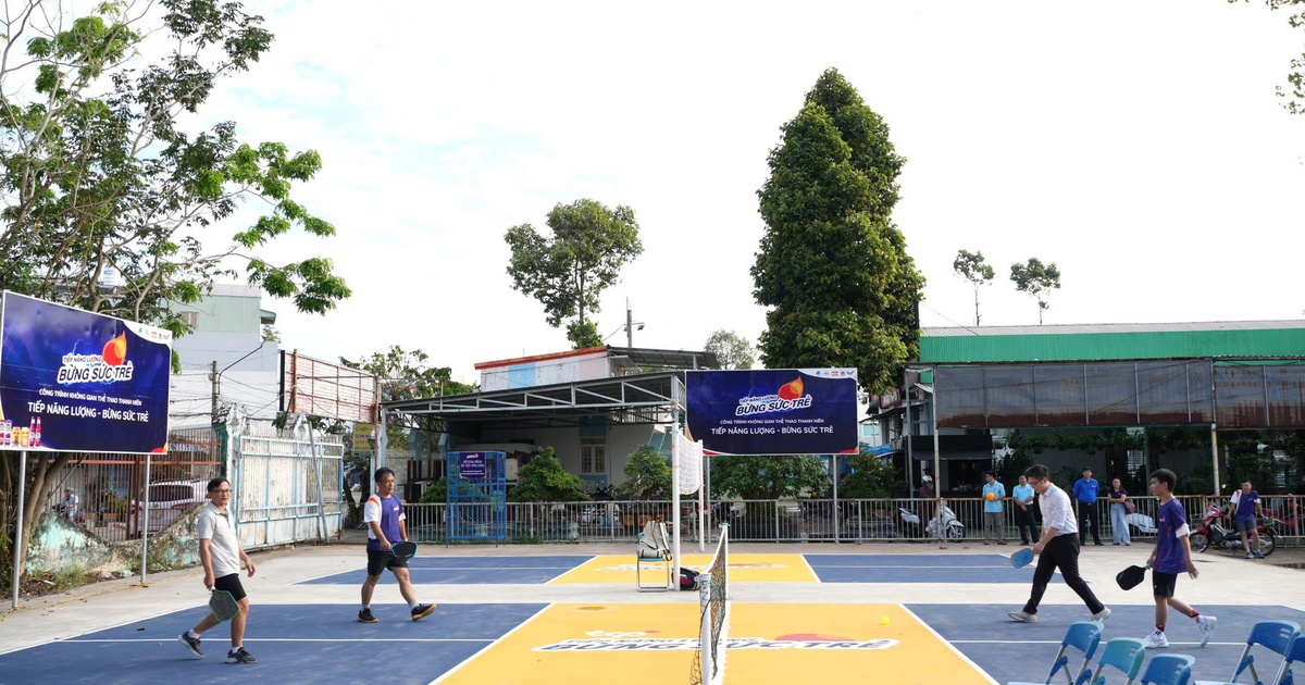 Организация TCP Vietnam завершила строительство 15 спортивных площадок для молодежи по всей стране.
